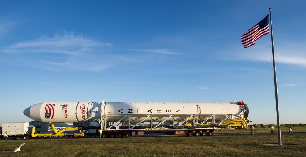 (Photo : NASA / Getty Images) The Orbital Sciences Corporation Antares rocket