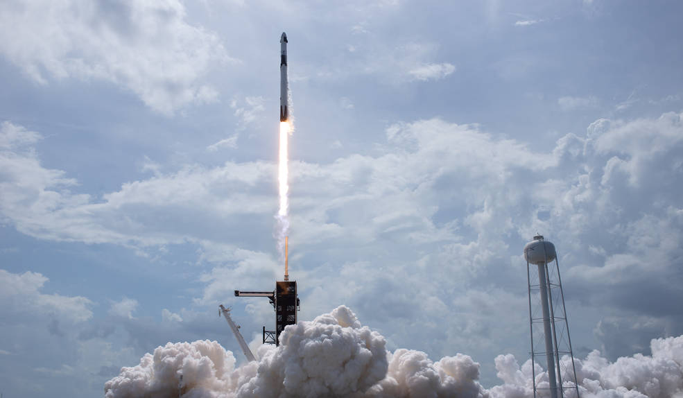 NASA_Crew Dragon spacecraft launch