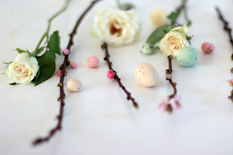 Spring walks in, and it's soon Easter.