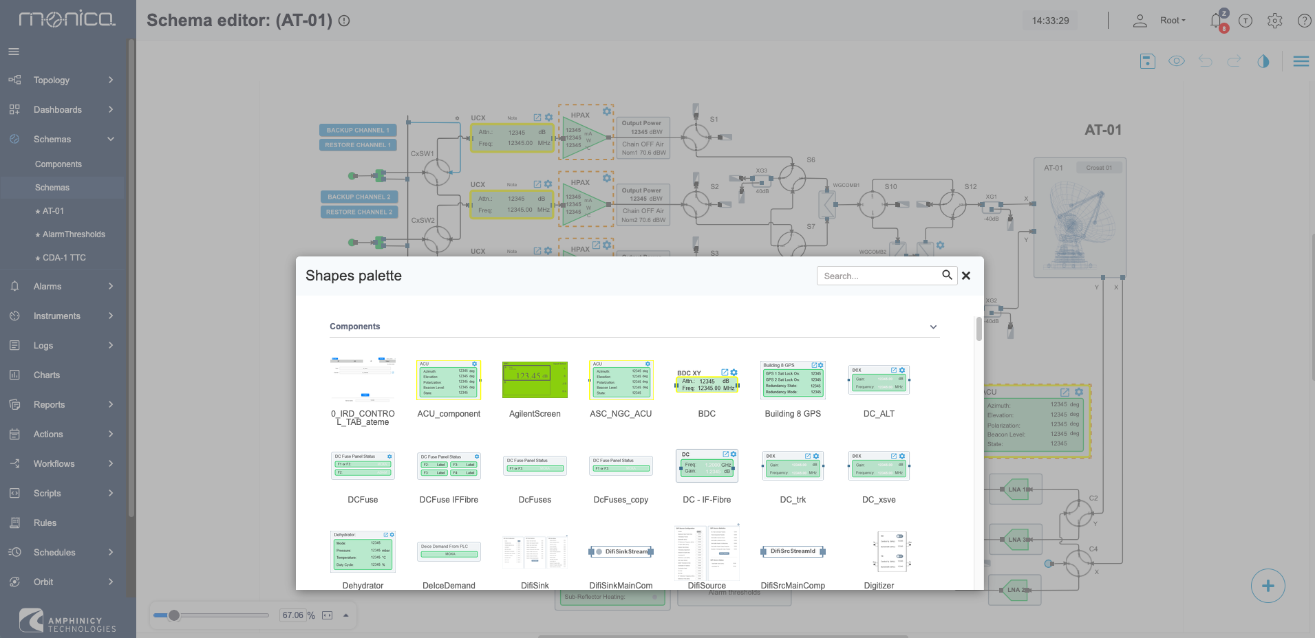 Monica M&C v8 - Redesigned Schema Editor