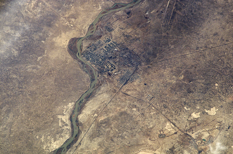 Baikonur / aerial view