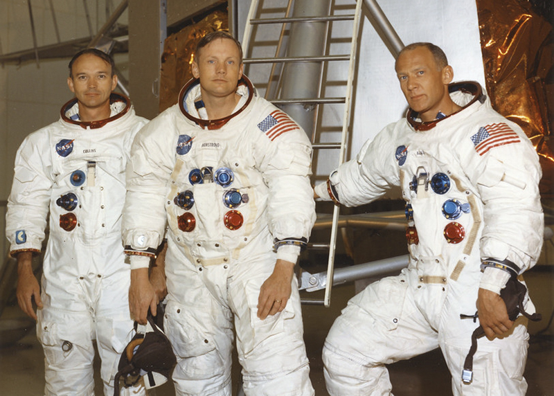 collins, armstrong and aldrin