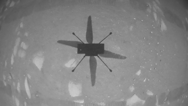 Ingenuity's first flight