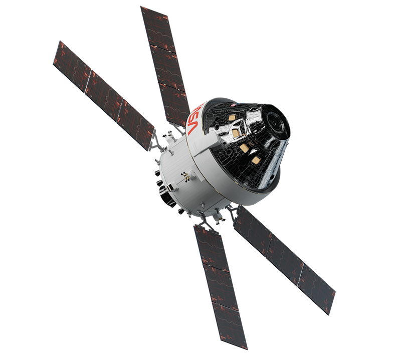The Orion capsule for the Artemis mission