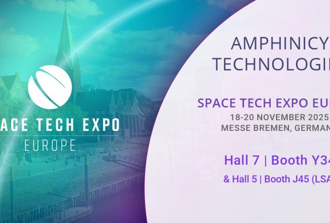 Amphinicy at Space Tech Expo Europe 2025